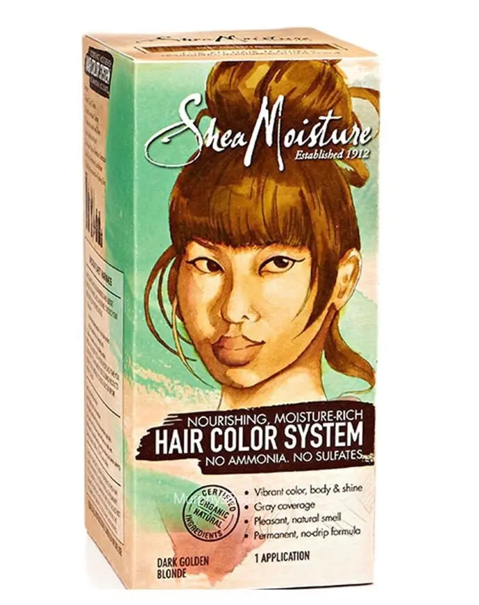 Shea Moisture Hair Color System Dark Golden Blonde 