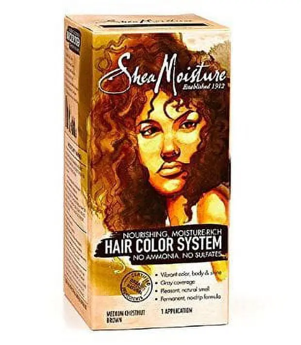 Shea Moisture Hair Color System Medium Chestnut Brown 
