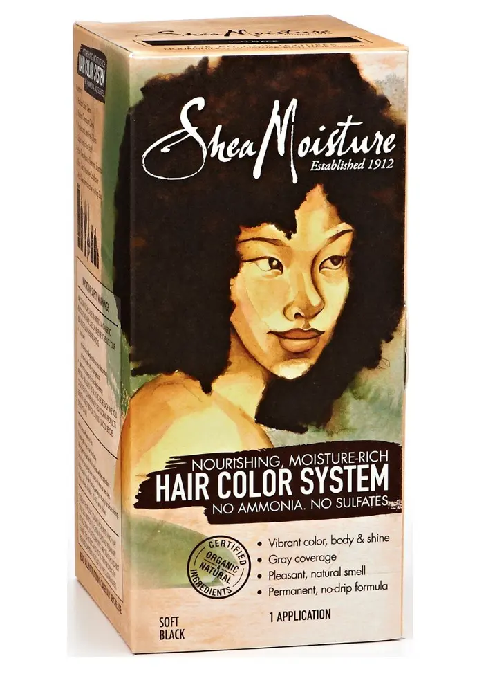 Shea Moisture Hair Color System Soft Black 