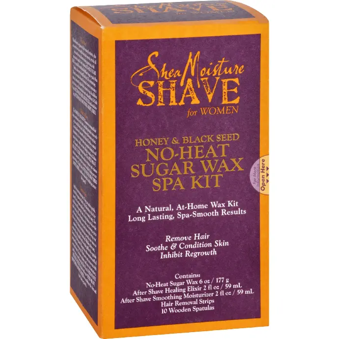 Shea Moisture Honey & Black Seed Sugar Wax Spa Kit 