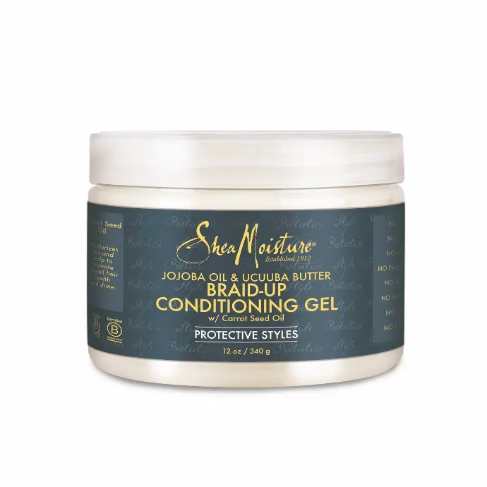 Shea Moisture Jojoba Oil & Ucuuba Butter Braid Up Conditioning Gel 340g