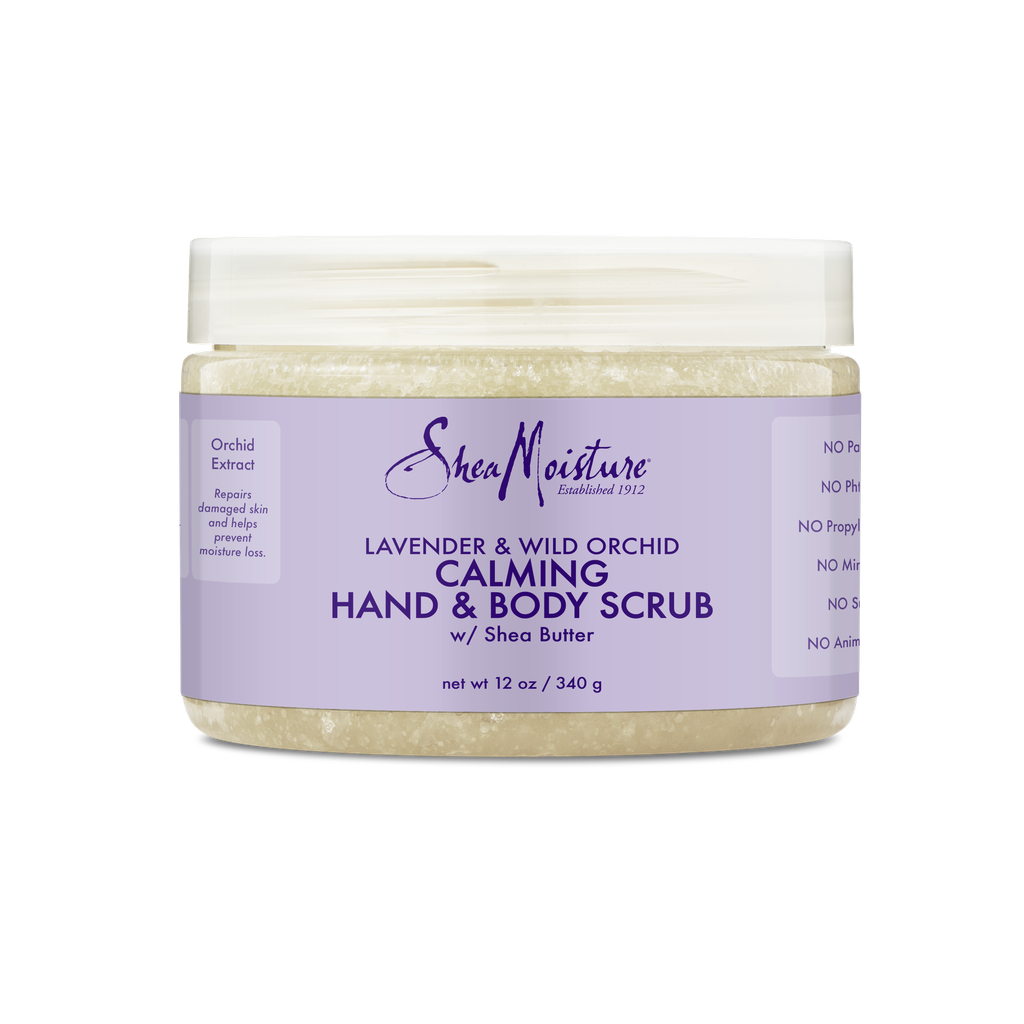 Shea Moisture Lavender & Wild Orchid Body Scrub 230g