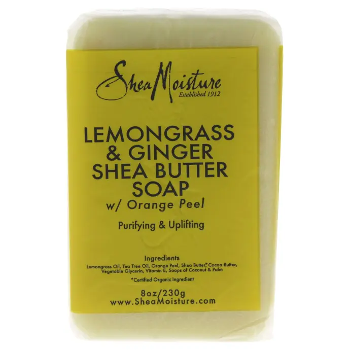 Shea Moisture Lemongrass & Ginger Shea Butter Soap 230g