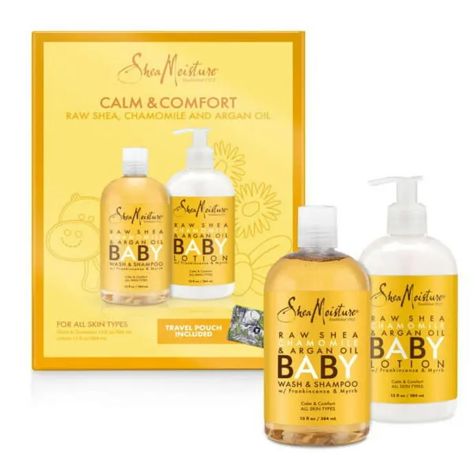 Shea Moisture Raw Shea Butter Baby Calm & Comfort Kit 