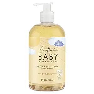 Shea Moisture Raw Shea Chamomile & Argan Oil Baby Head-To-Toe Wash & Shampoo 384ml