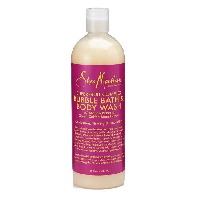 Shea Moisture Superfruit Complex Bubble Bath & Body Wash 437ml