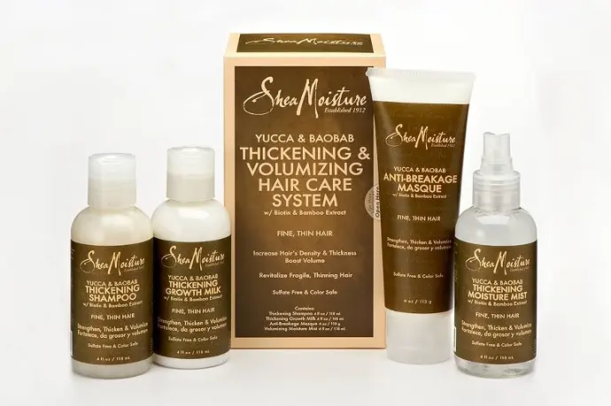 Shea Moisture Yucca & Baobab Thickening & Volumizing Kit 