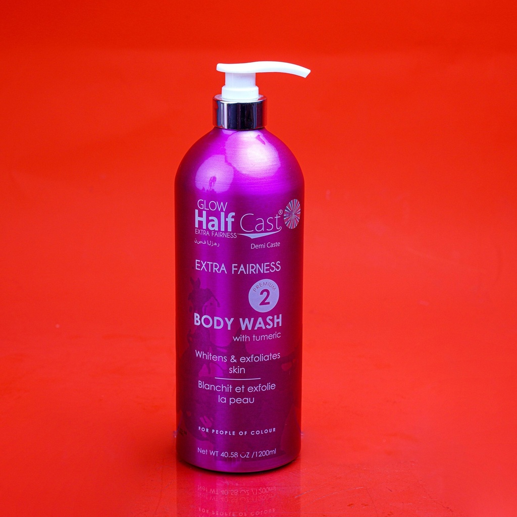 Shine Glow Half Cast Body Wash With Tumeric 