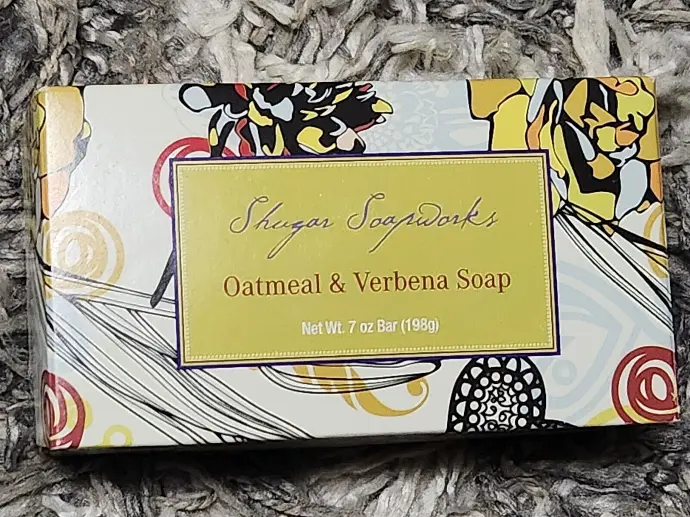 Shugar Soapworks Bar Soap Oatmeal & Verbena 7oz