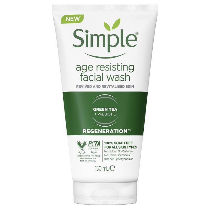 Simple Age Resisting Facial Wash 150ml