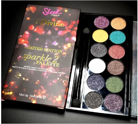 Sleek I Divine Eye Shadow Pallete Sparkle 