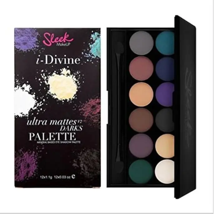 Sleek I Divine Eye Shadow Palette Ultra Mattes Darks