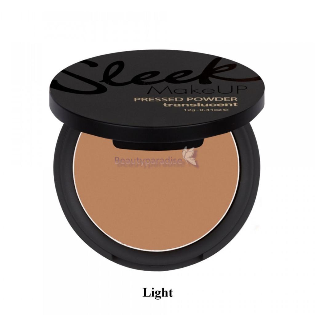 Sleek Translucent Pressed Powder Light 