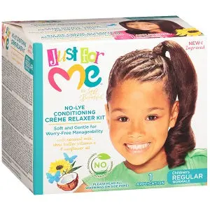 Soft & Beautiful Just for me Conditioning Kids Relaxer Kit Regular 