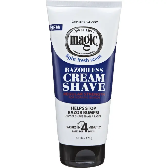 Soft Sheen Carson Magic Magic Razorless Cream Shave Regular Strength 170 g