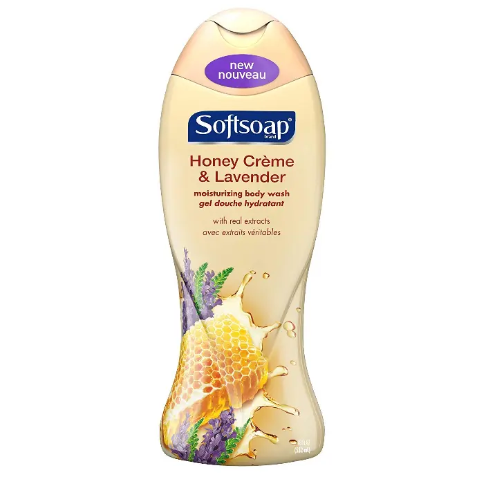 Soft Soap Body Oil Honey Creme & Lavender 18oz