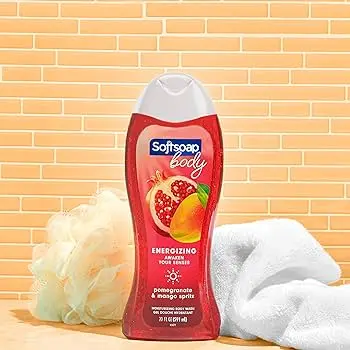 Soft Soap Body Wash Pomegranate & Mango 12oz