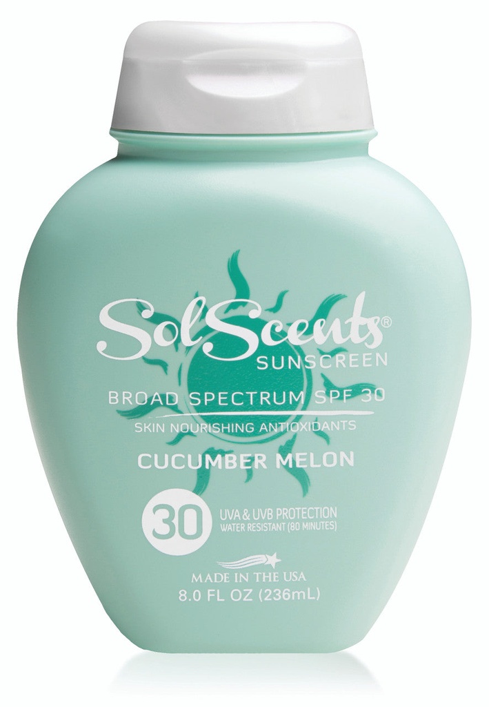 [10980] Sol Scents Broad Spectrum Spf 30 Cucumber 236ml