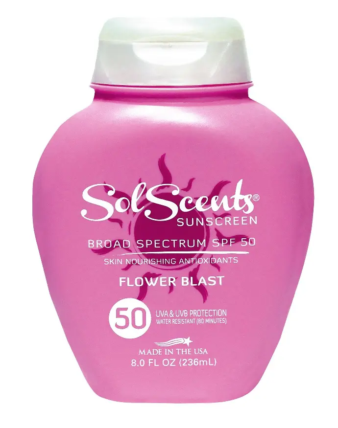 Sol Scents Broad Spectrum Spf 50 Flower Blast 236ml