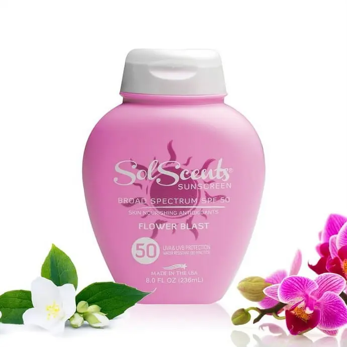 Sol Scents Clear Face Spf 50 Flower Blast 177ml