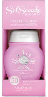 [13865] Sol Scents Clear Face Spf 50 Flower Blast 177ml