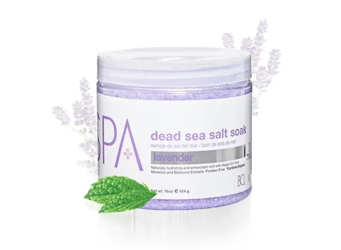 Spa organics Dead sea salt Soak Lavender 454 g