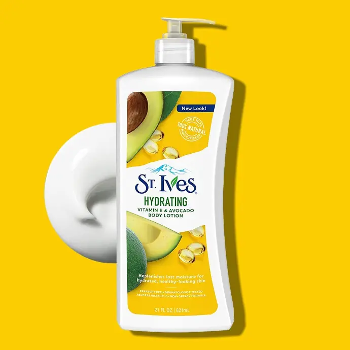 St. Ives Body Lotion Daily Hydrating with Vit E 21oz