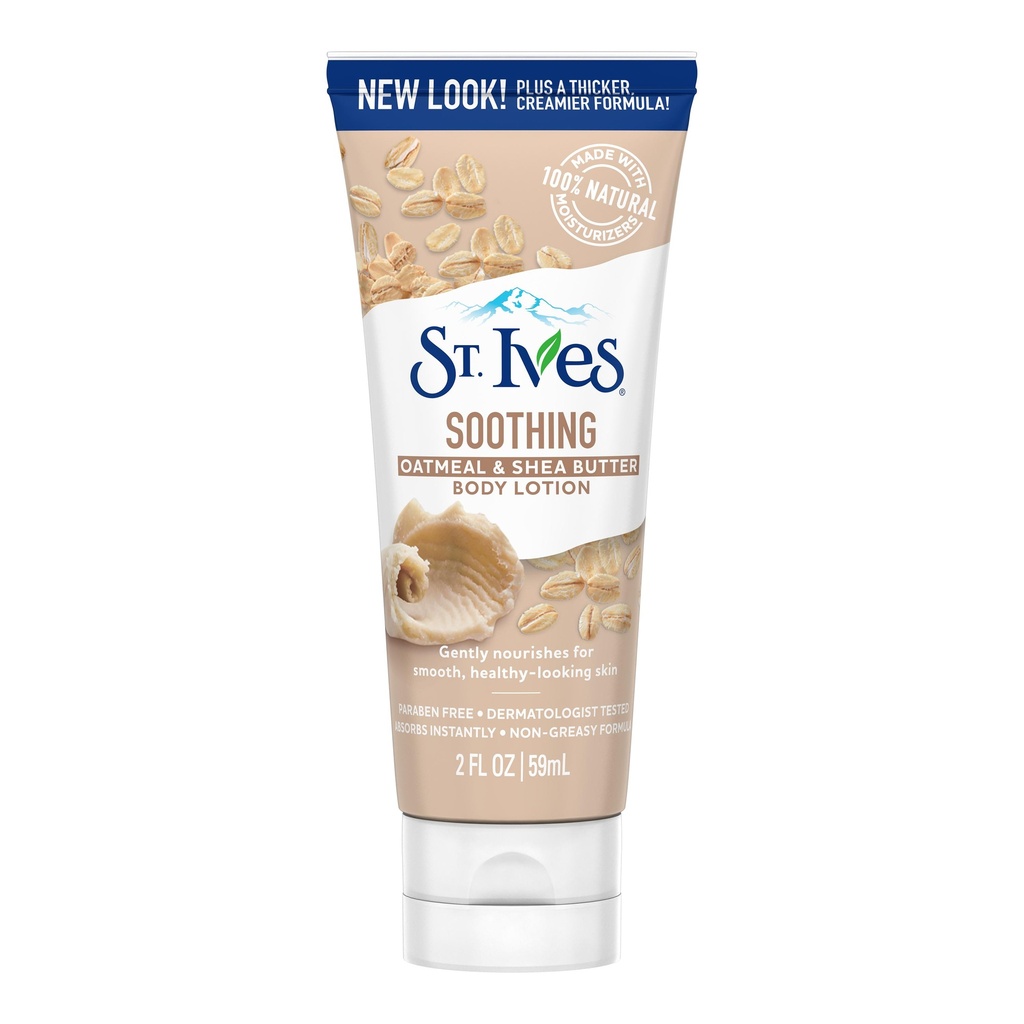 St. Ives Lotion Oatmeal & Shea butter 2oz