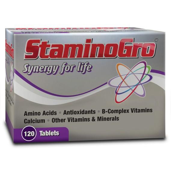 StaminoGro 5-in-1 Multi-Vit & Mineral Supplement with Amino Acids Synergy