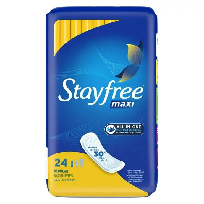 Stay Free Pad 24Maxi Regular Pads 