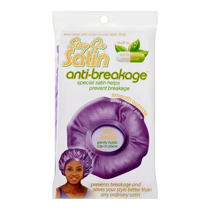 Stay On Satin Hair Bonnet Anti breakage Bonnet Bonnet 