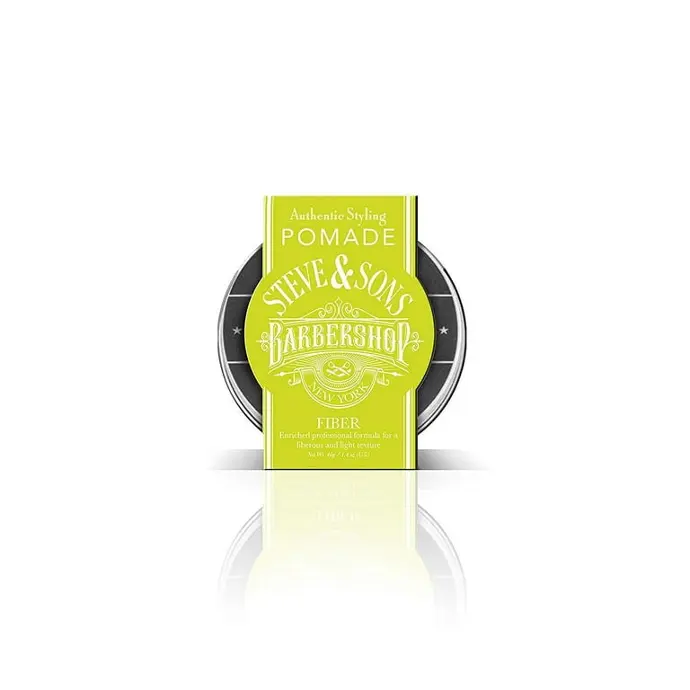 [21416] Steve & Sons Barbershop Authentic Pomade Fiber Finish 40g