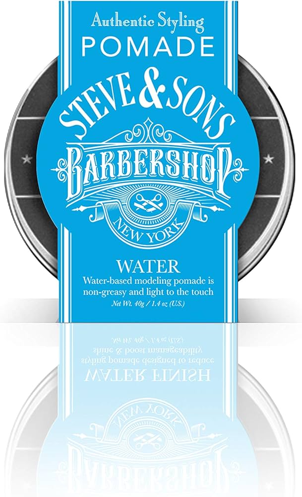 [21413] Steve & Sons Barbershop Authentic Pomade Water Finish 40g