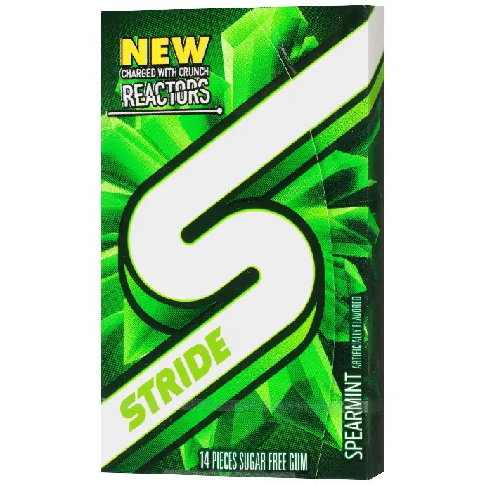 Stride Spearmint Flavour Gum