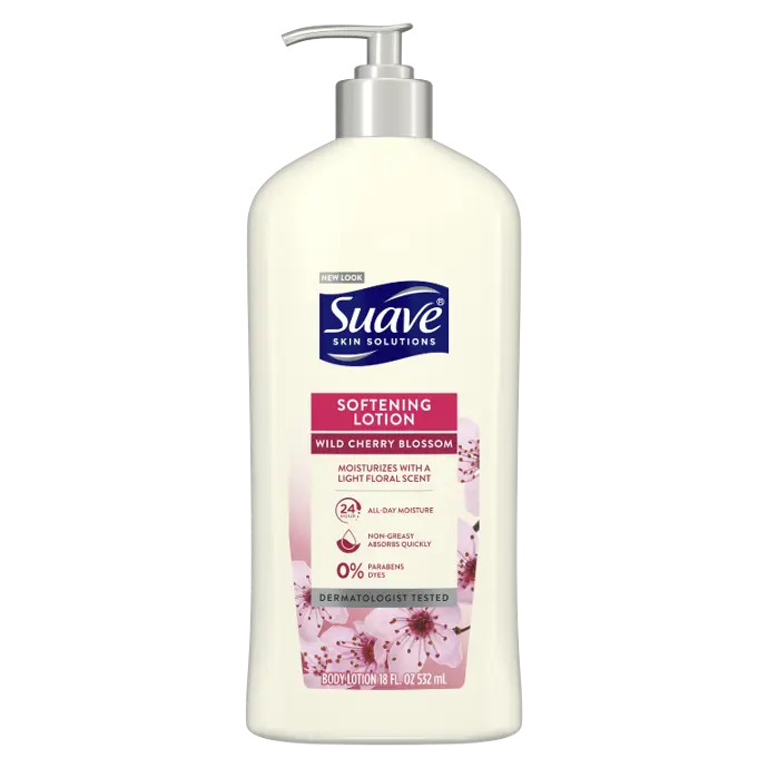 Suave Body Lotion Cherry Almond 24oz