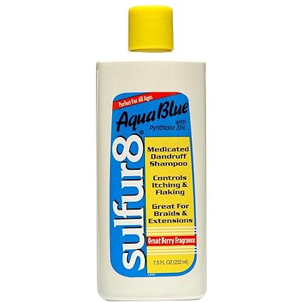 Sulfur 8 Aqua Blue Anti-Dandruff Shampoo 