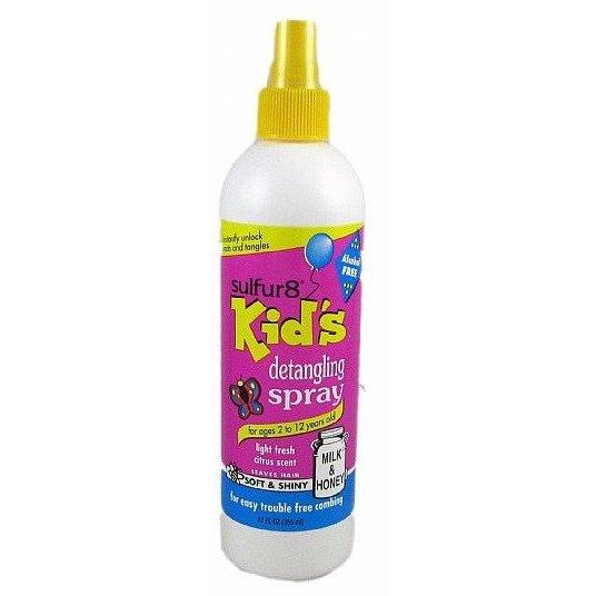 Sulfur 8 Kid's Detangling Spray 12oz