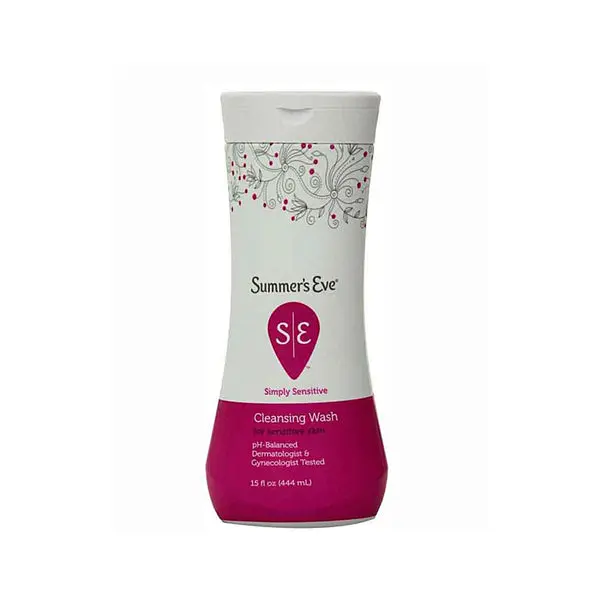 Summer's Eve Simply Sensitive Cleansing Wash 444 ml