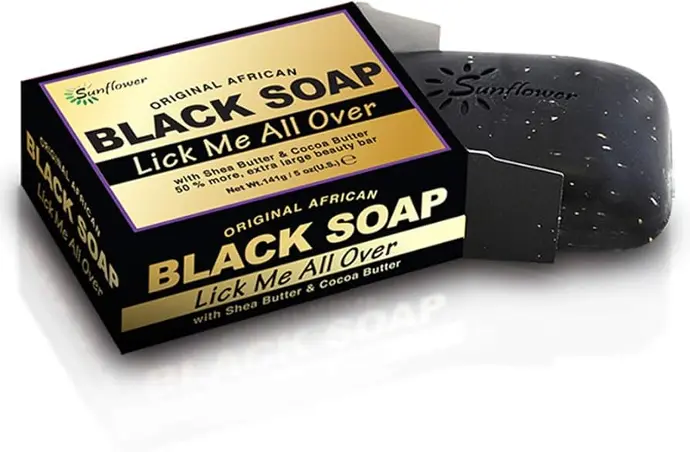 Sunflower Black Soap Lick Me All Over 5oz