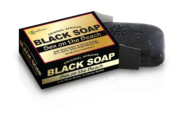 Sunflower Black Soap Sex On the Beach 5oz