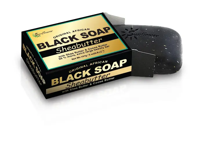 Sunflower Black Soap Shea Butter 5oz