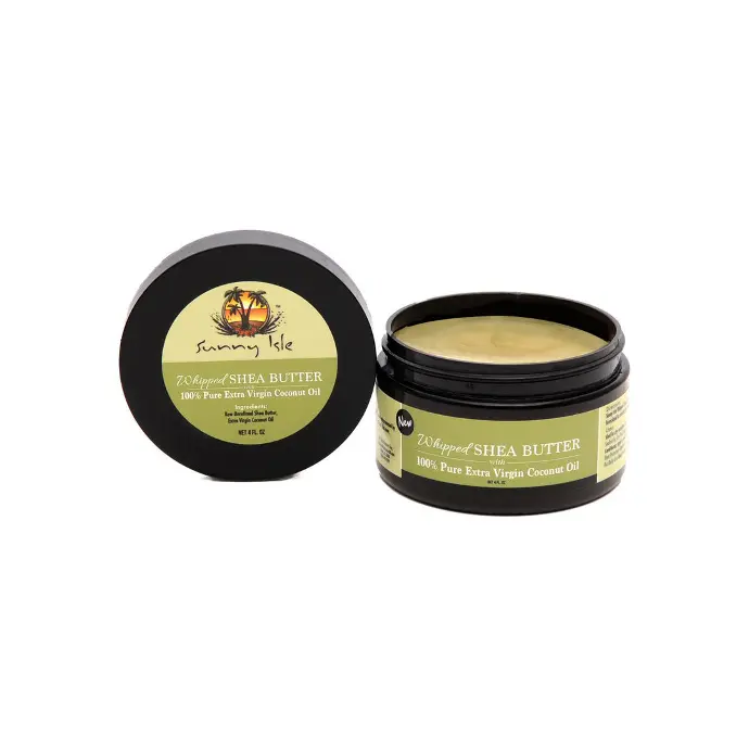 Sunny Isle Pure Virgin Coconut Oil Whipped Shea Butter 4oz