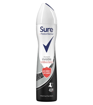 Sure 48h Spray For Women Antibacterial 250ml