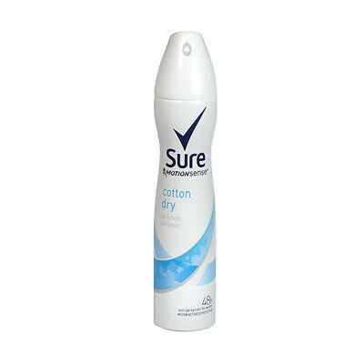 Sure 48h Spray For Women Cotton Dry 250ml