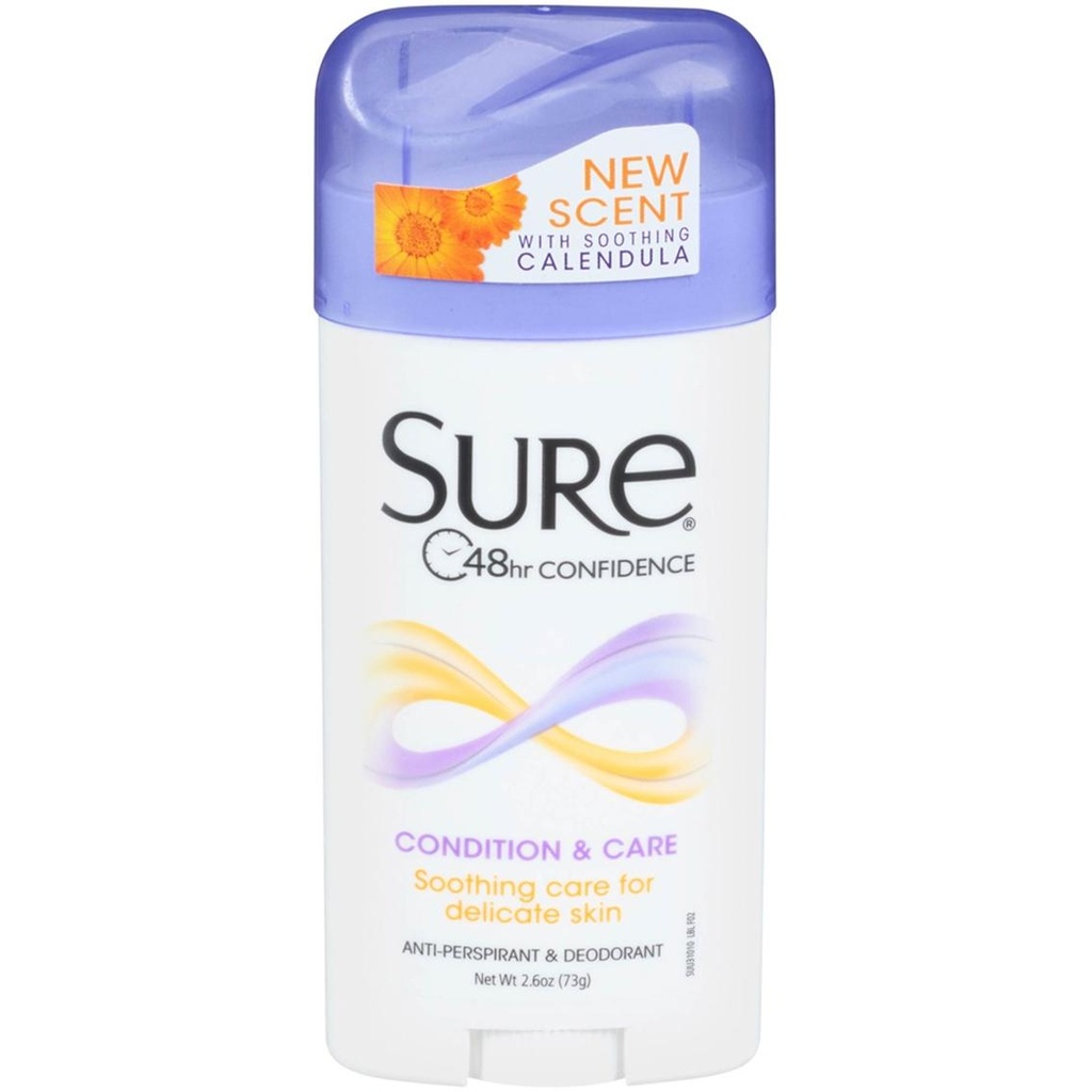 Sure Deodorant Stick Condition Care 2.6oz