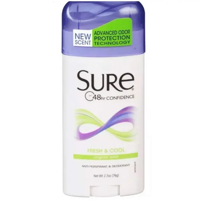 Sure Fresh Scent Original Solid Deodorant 2.7oz/76g