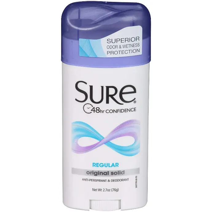 Sure Regular Scent Original Solid Deodorant 2.7oz/76g