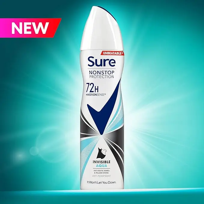 Sure women Clear Aqua Antiperspirant 250ml