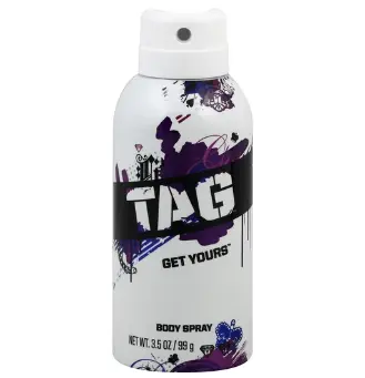 Tag Body Spray for Men Get Yours 3.5oz