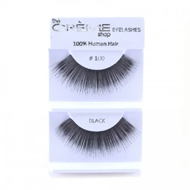 The Creme shop Eyelashes 100 Black 